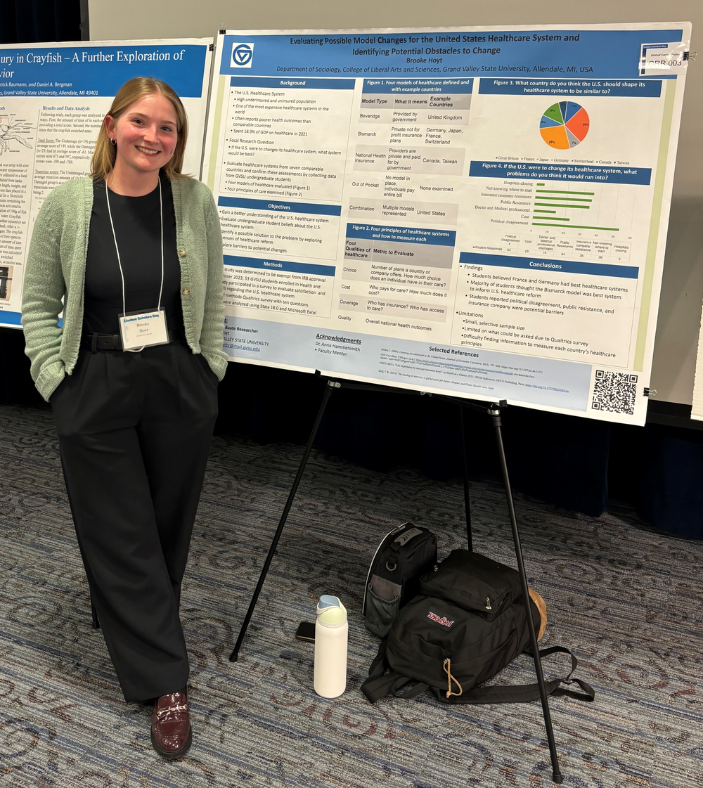 Sociology Minor Brooke Hoyt Presents at Student Scholars Day